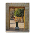 Spanish Archway Canvas Print — Stretched Matte Wall Art