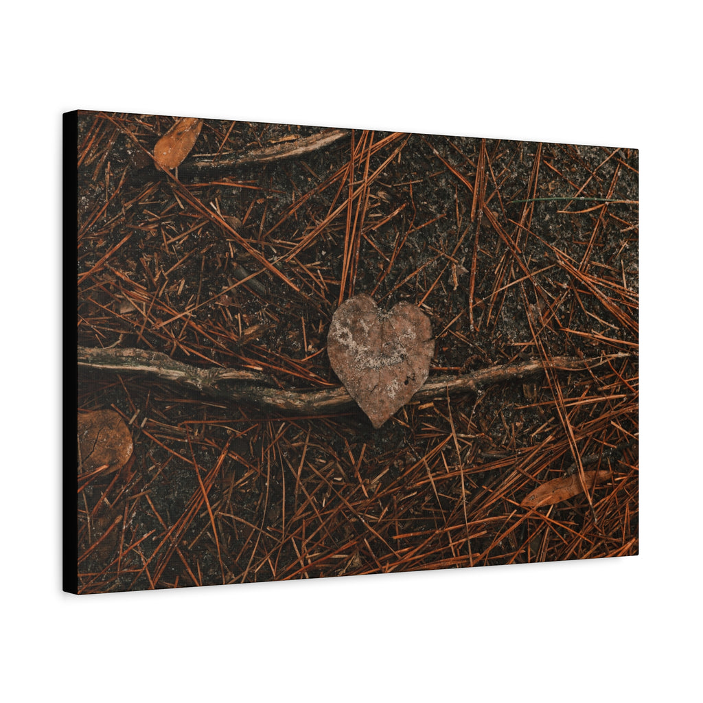 Love Your Forest Canvas Print – Rustic Nature Wall Art