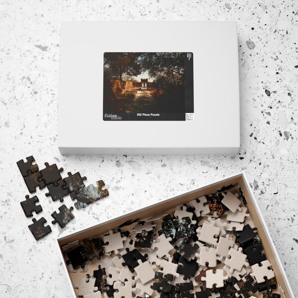Scenic Ruins Landscape Puzzle — 110/252/520/1014-Piece Jigsaw