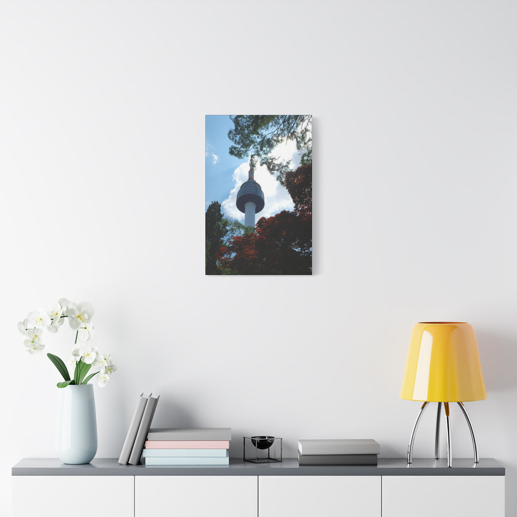 Seoul N Tower Canvas Print — Matte Stretched Wall Art