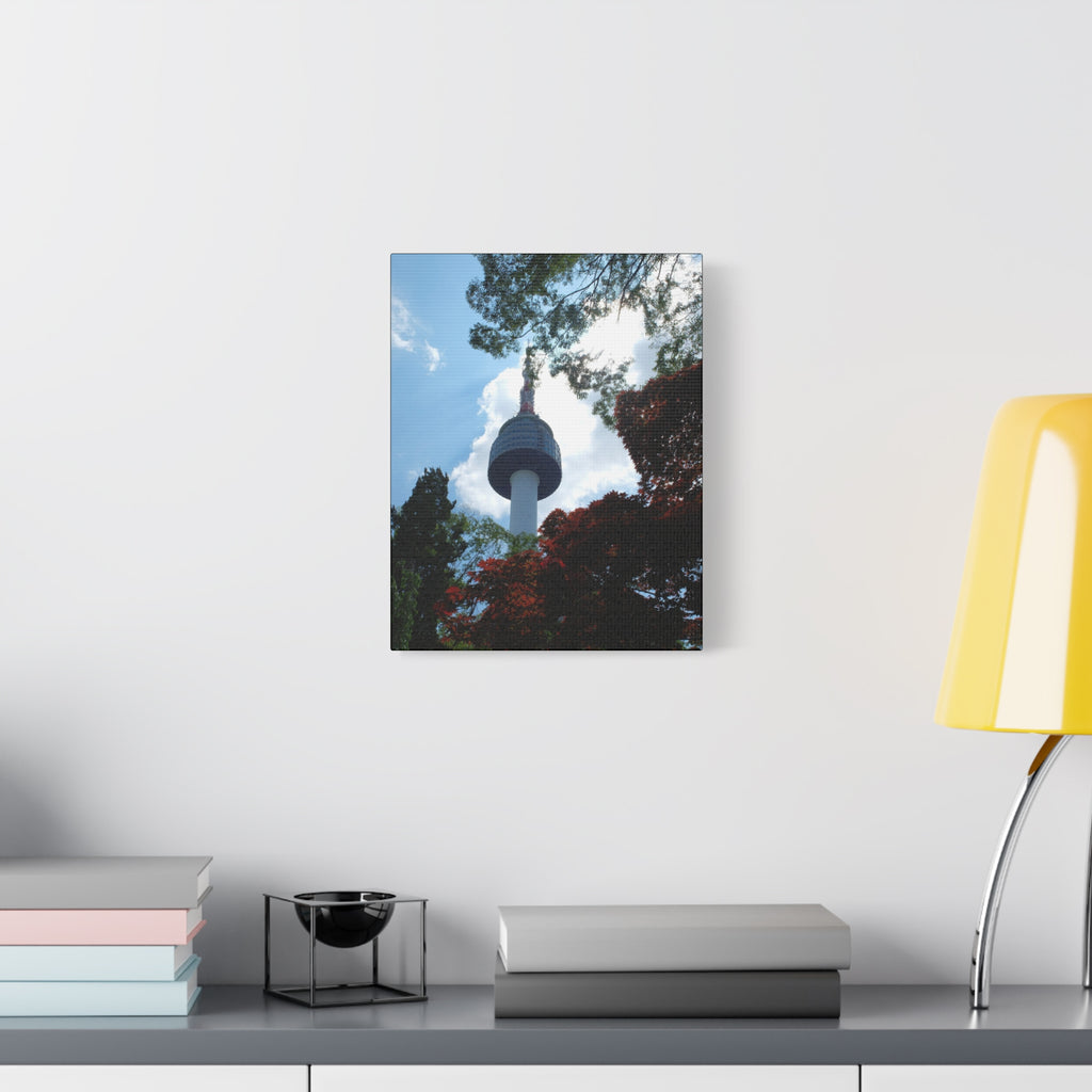 Seoul N Tower Canvas Print — Matte Stretched Wall Art