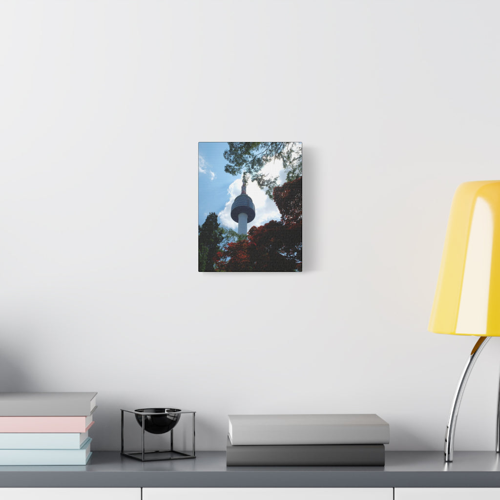 Seoul N Tower Canvas Print — Matte Stretched Wall Art