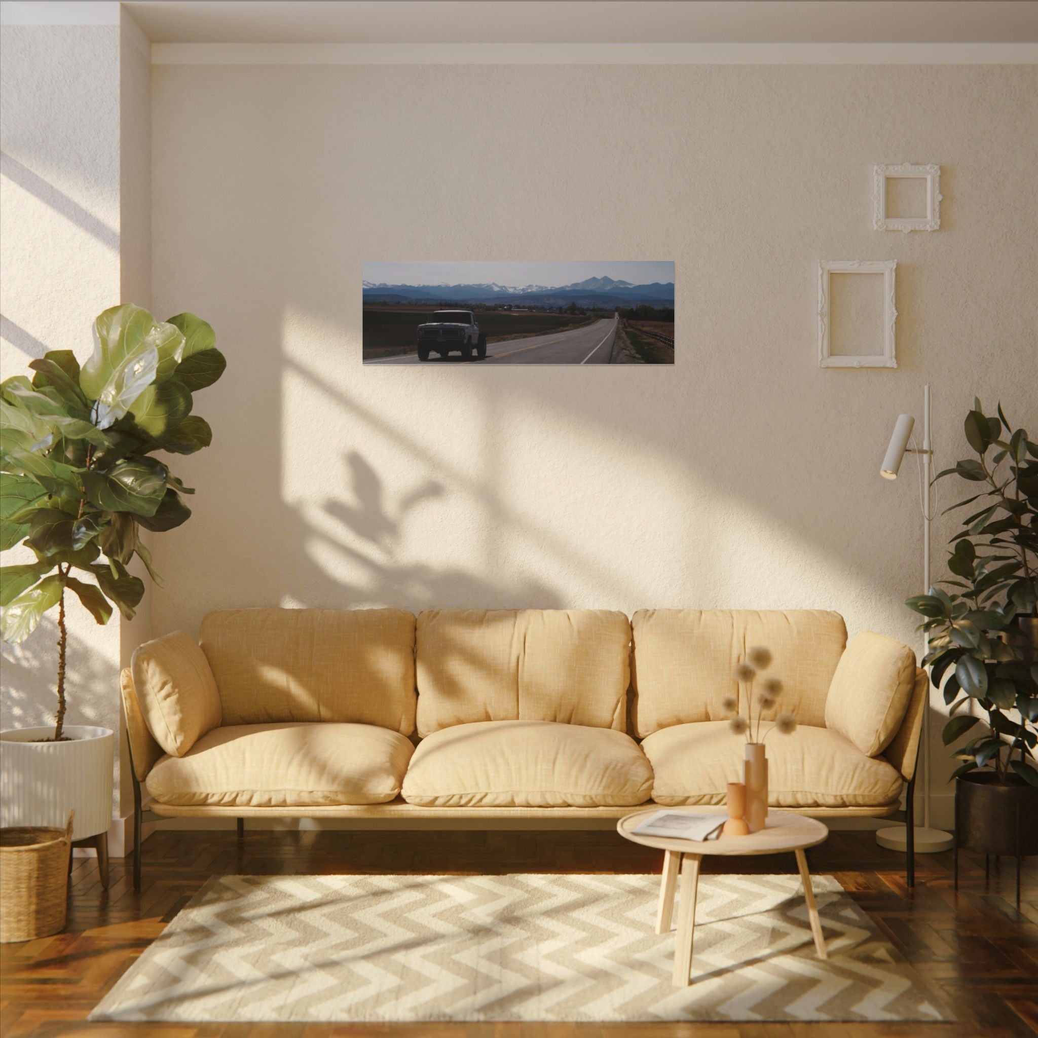 All roads lead to the mountains — Longmont Colorado Wall Art