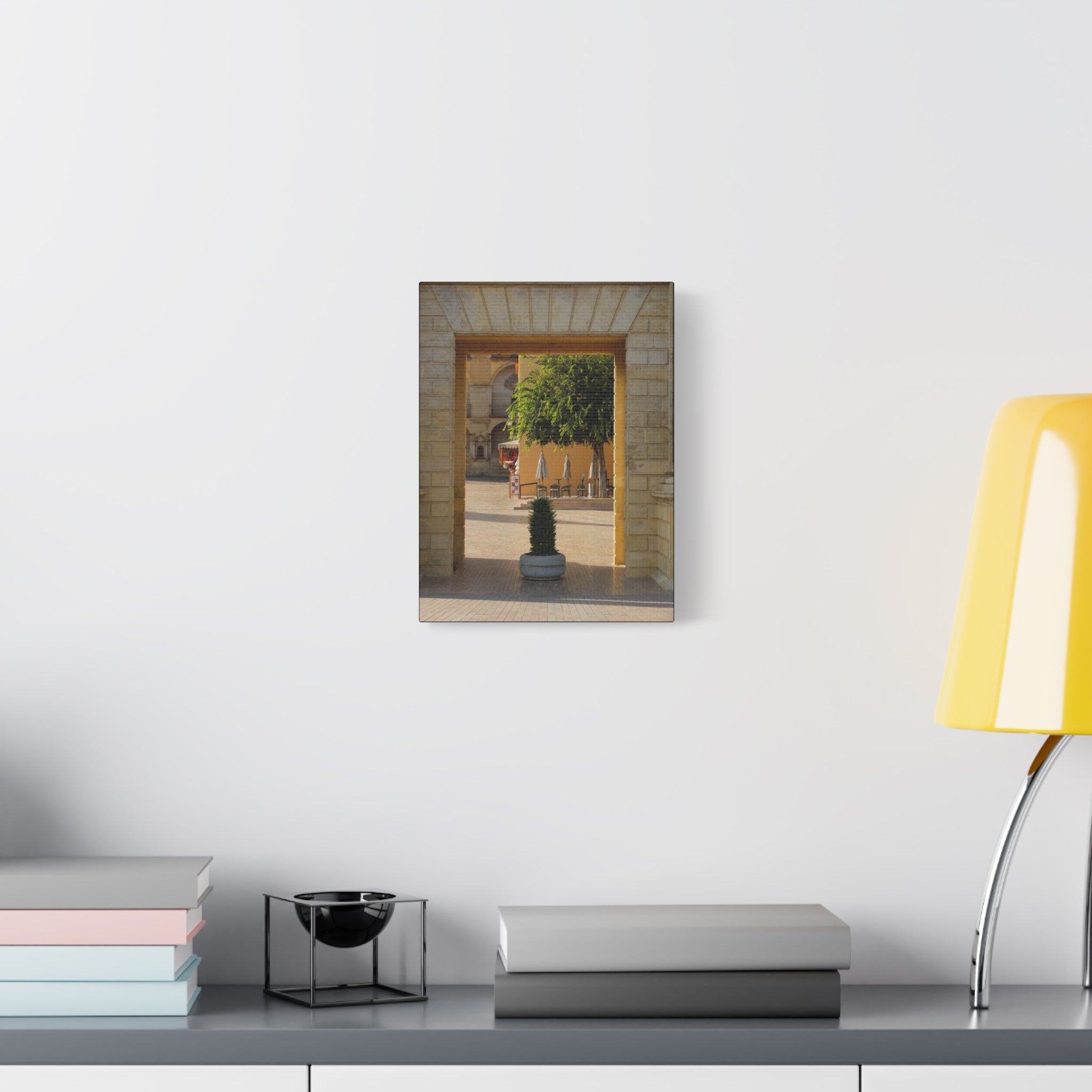 Spanish Archway Canvas Print — Stretched Matte Wall Art
