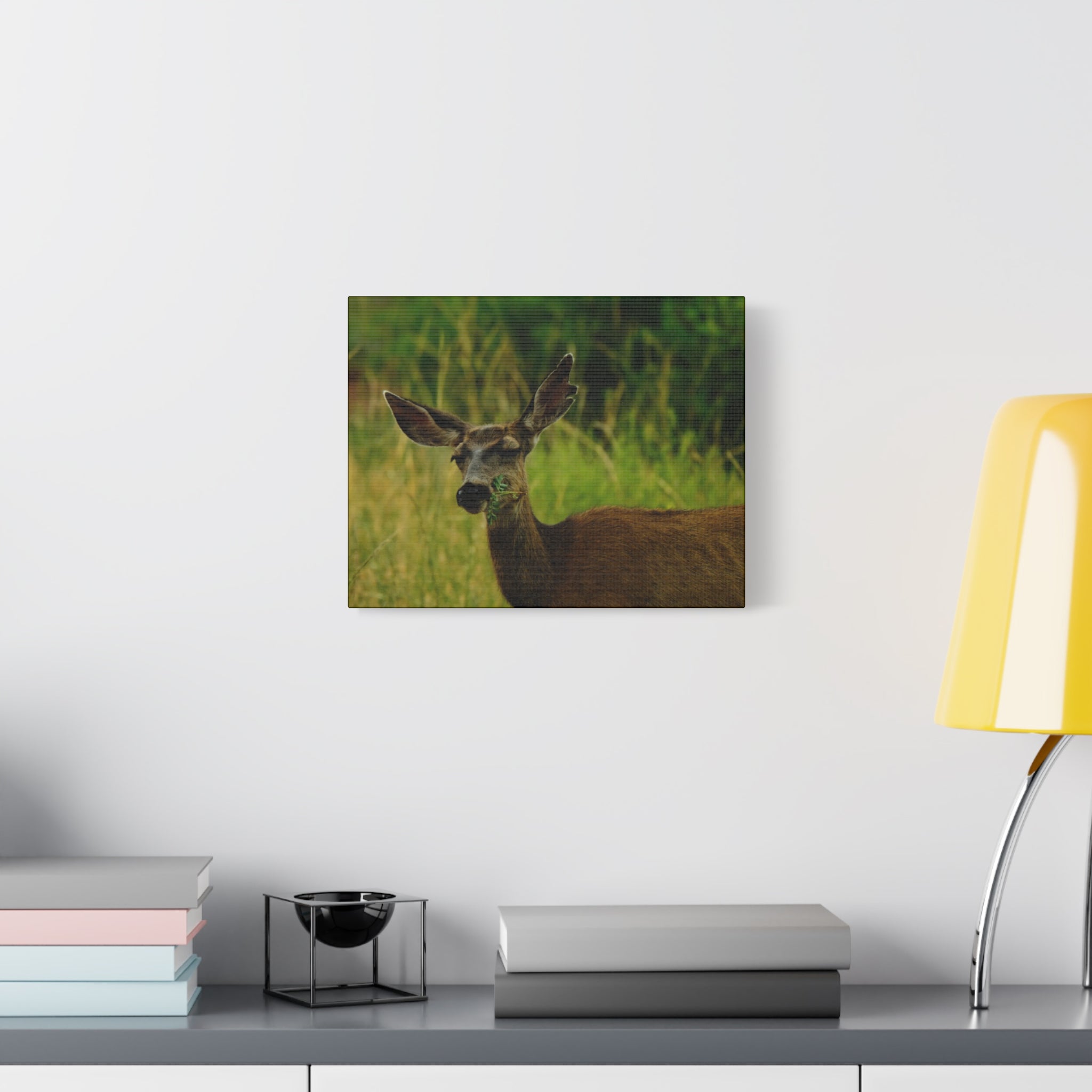 Doe Portrait Matte Canvas Wall Art