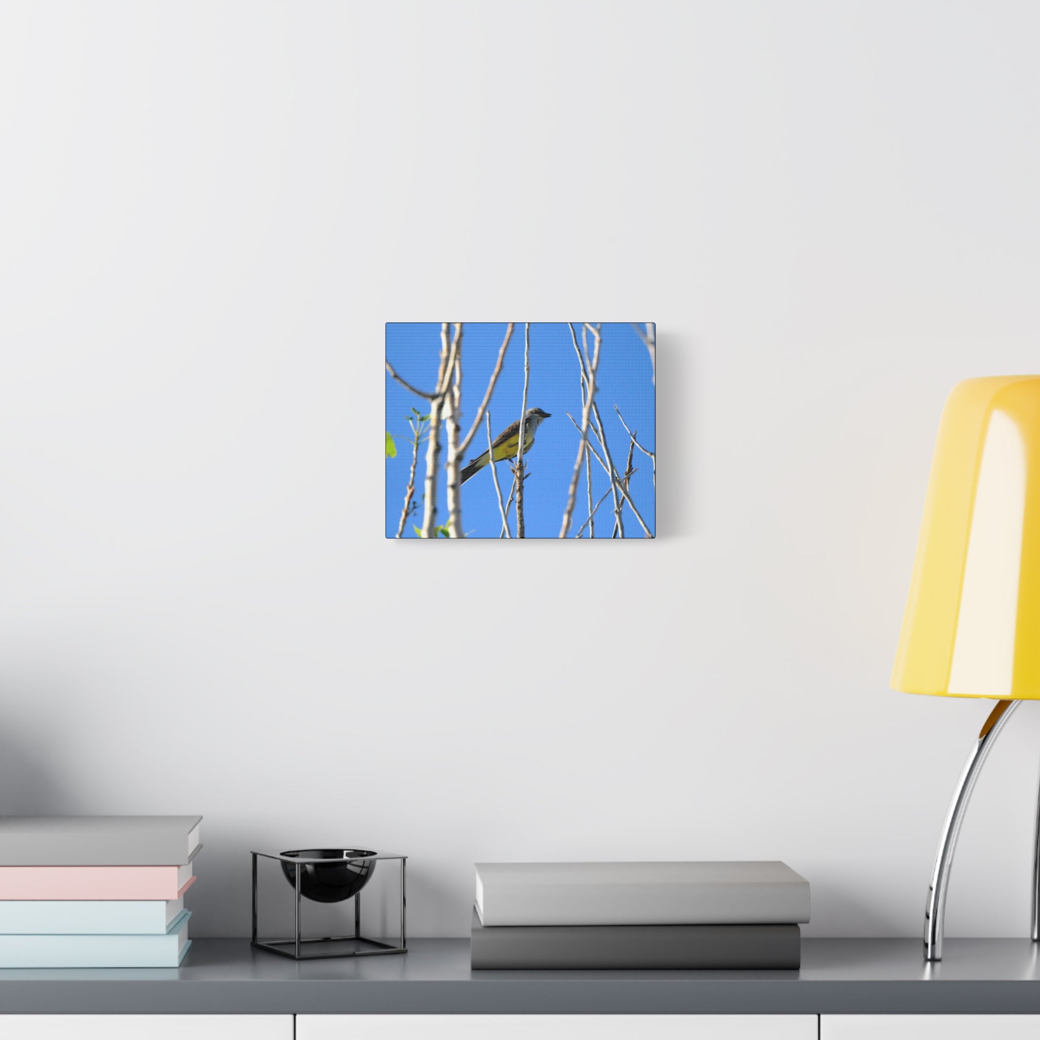 Western King Bird Horizontal Matte Canvas, Stretched, 1.25"