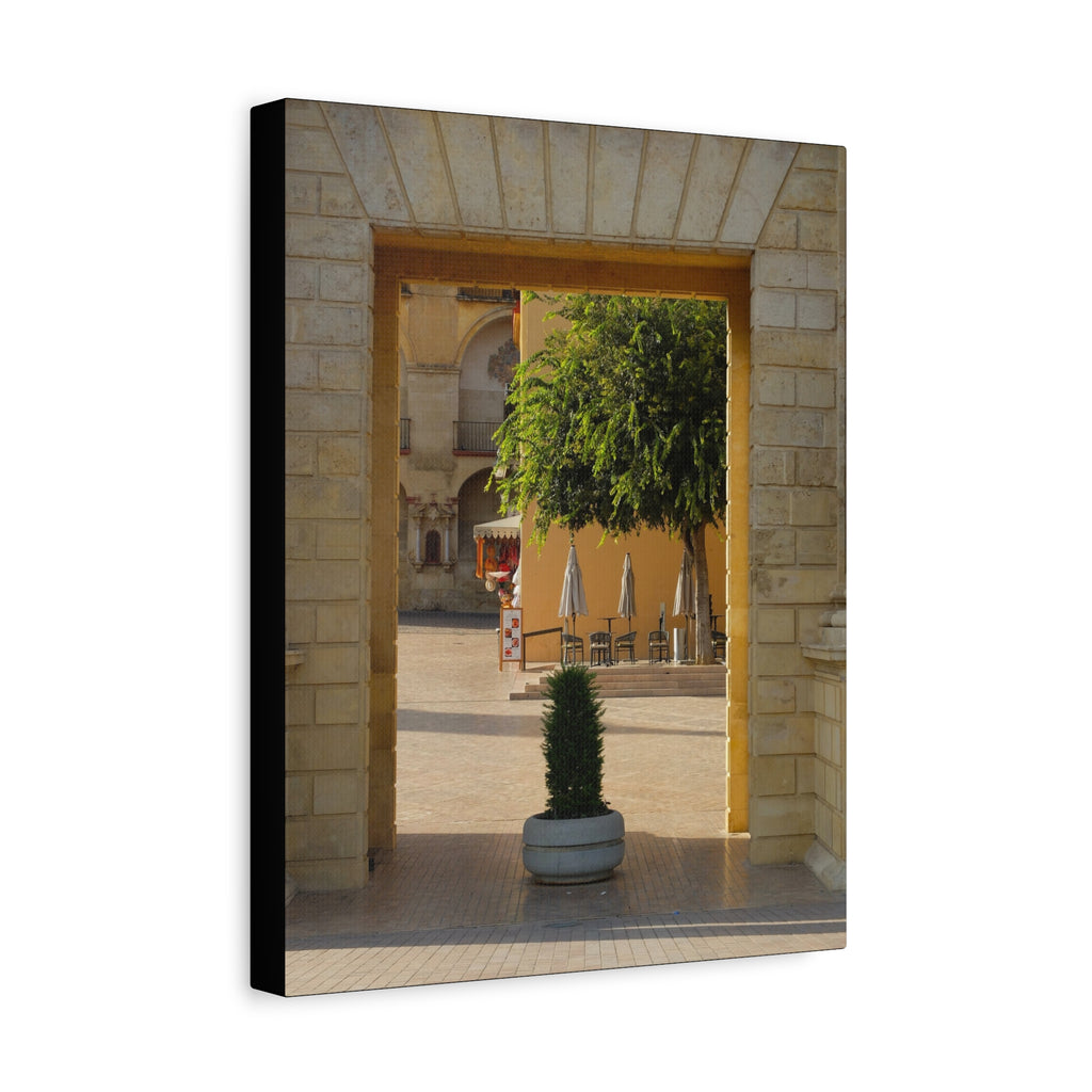 Spanish Archway Canvas Print — Stretched Matte Wall Art