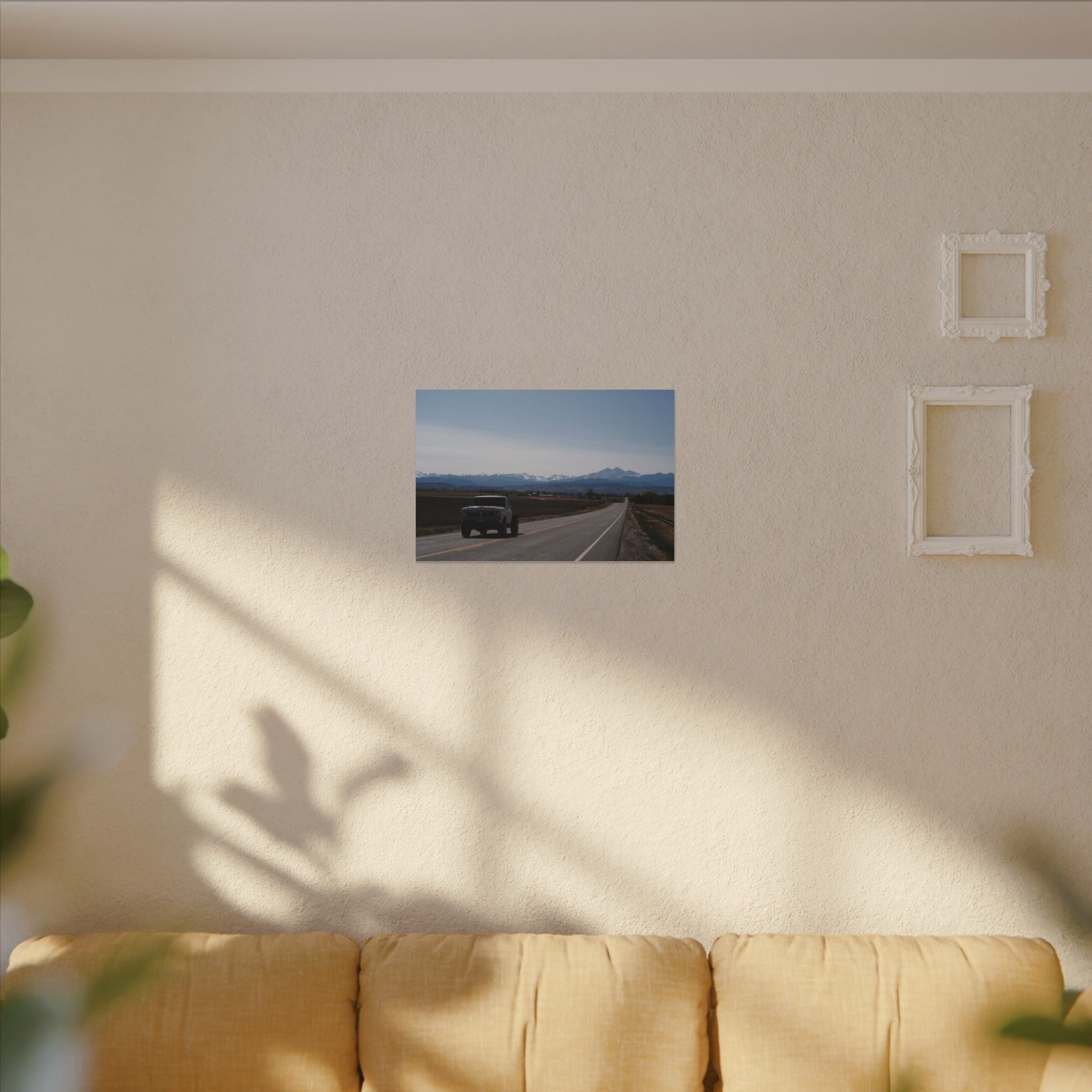 All roads lead to the mountains — Longmont Colorado Wall Art