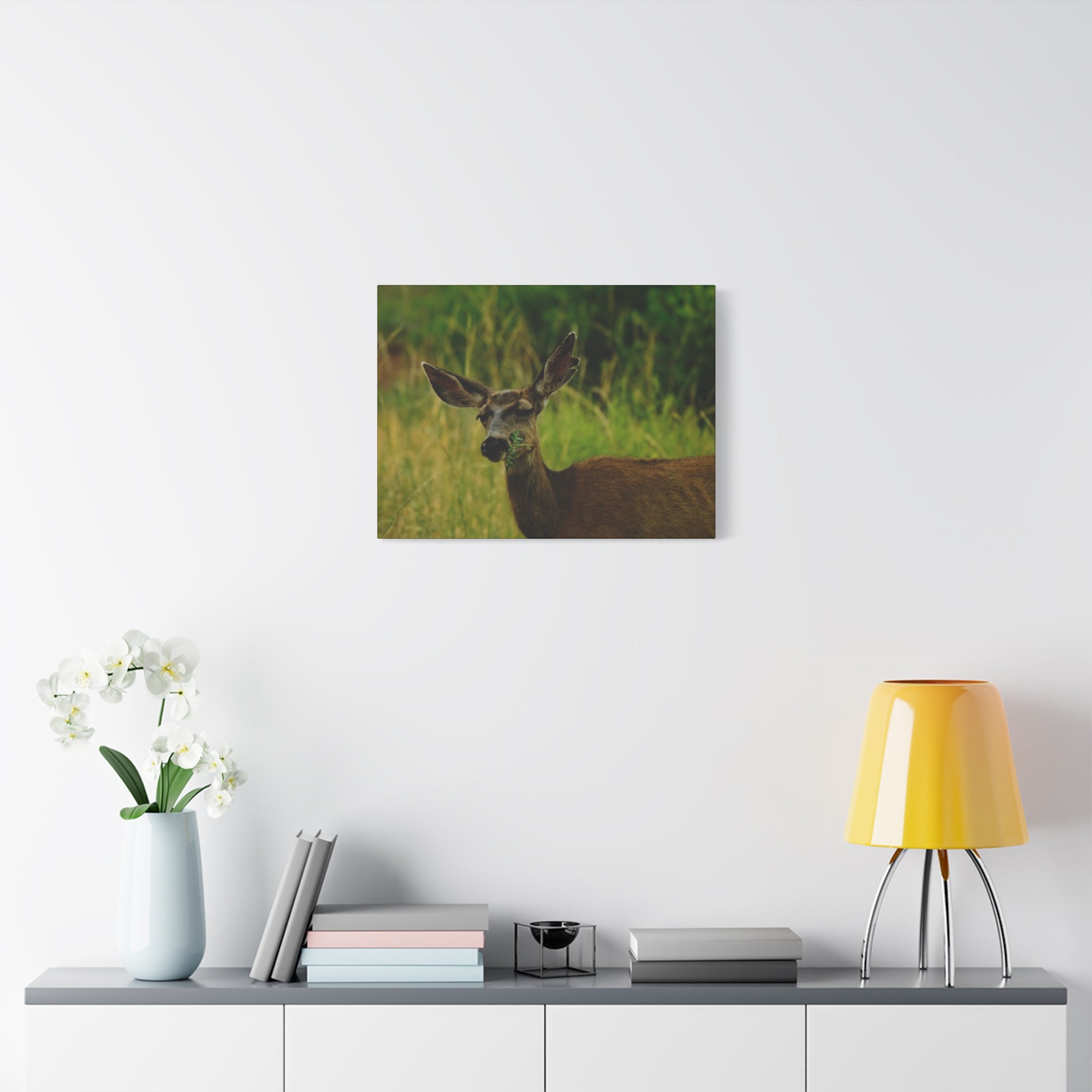 Doe Portrait Matte Canvas Wall Art