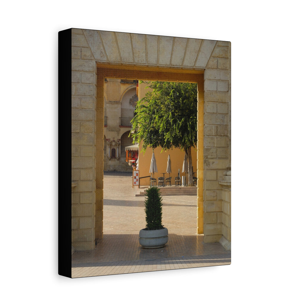 Spanish Archway Canvas Print — Stretched Matte Wall Art