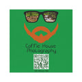 Coffie House Photography Car Magnet — Coffie House Photography Logo with QR Code