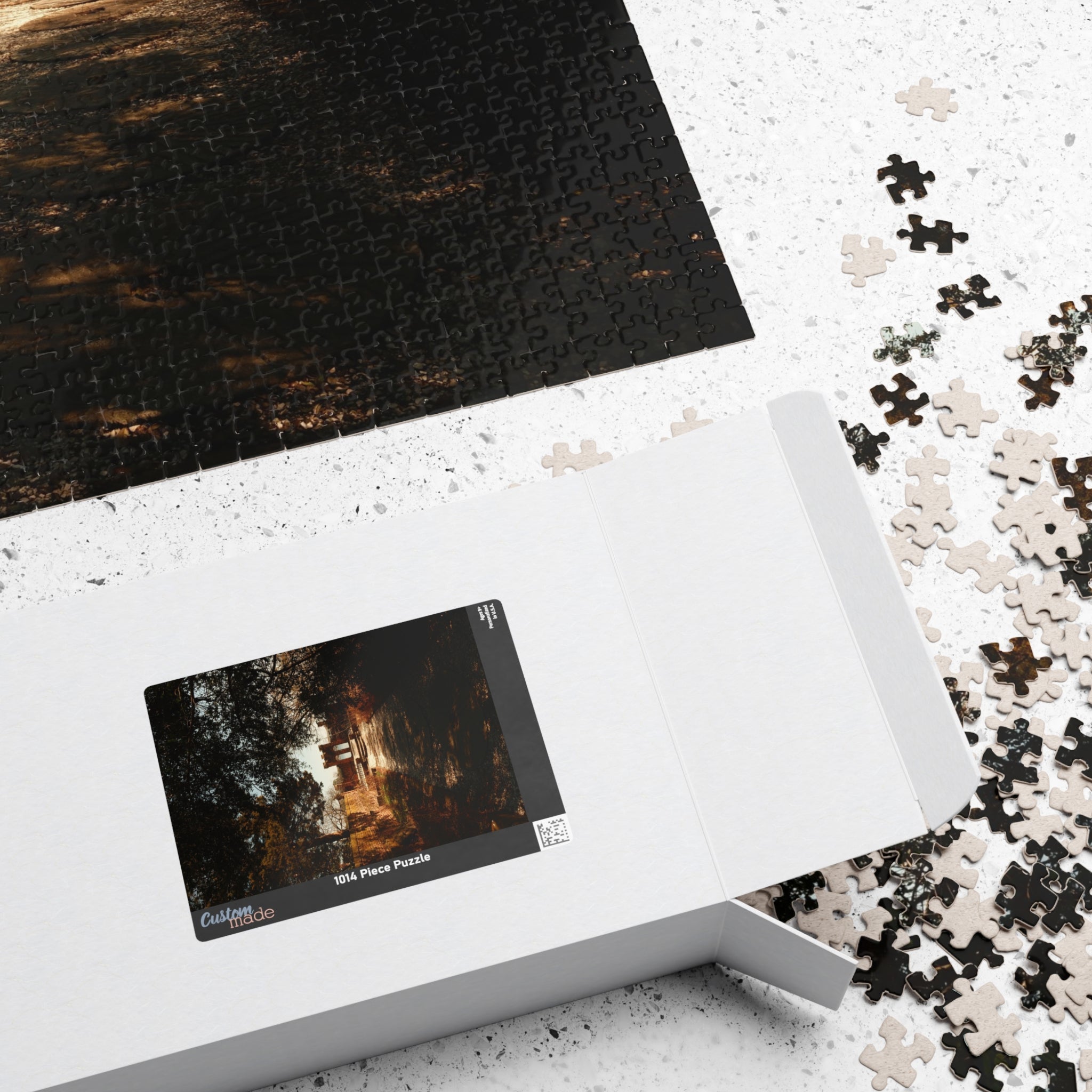 Scenic Ruins Landscape Puzzle — 110/252/520/1014-Piece Jigsaw