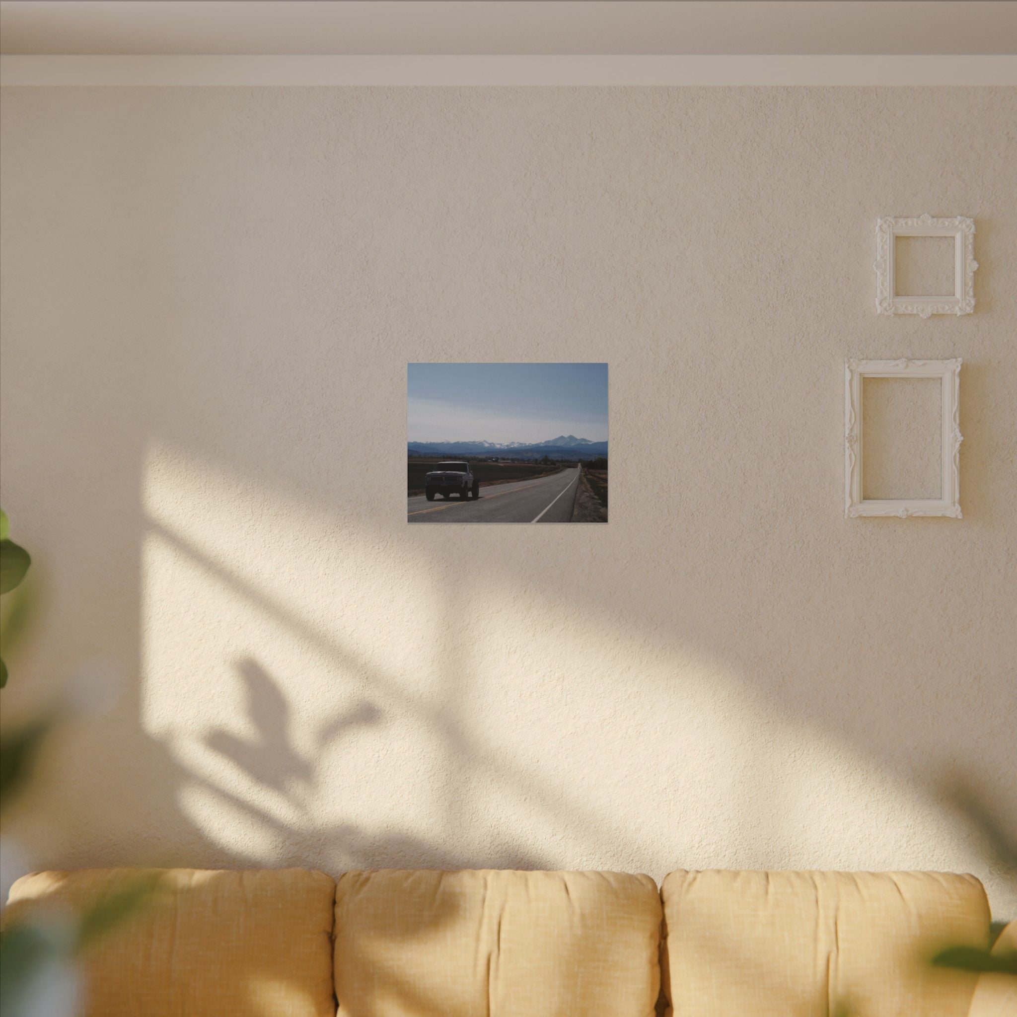 All roads lead to the mountains — Longmont Colorado Wall Art