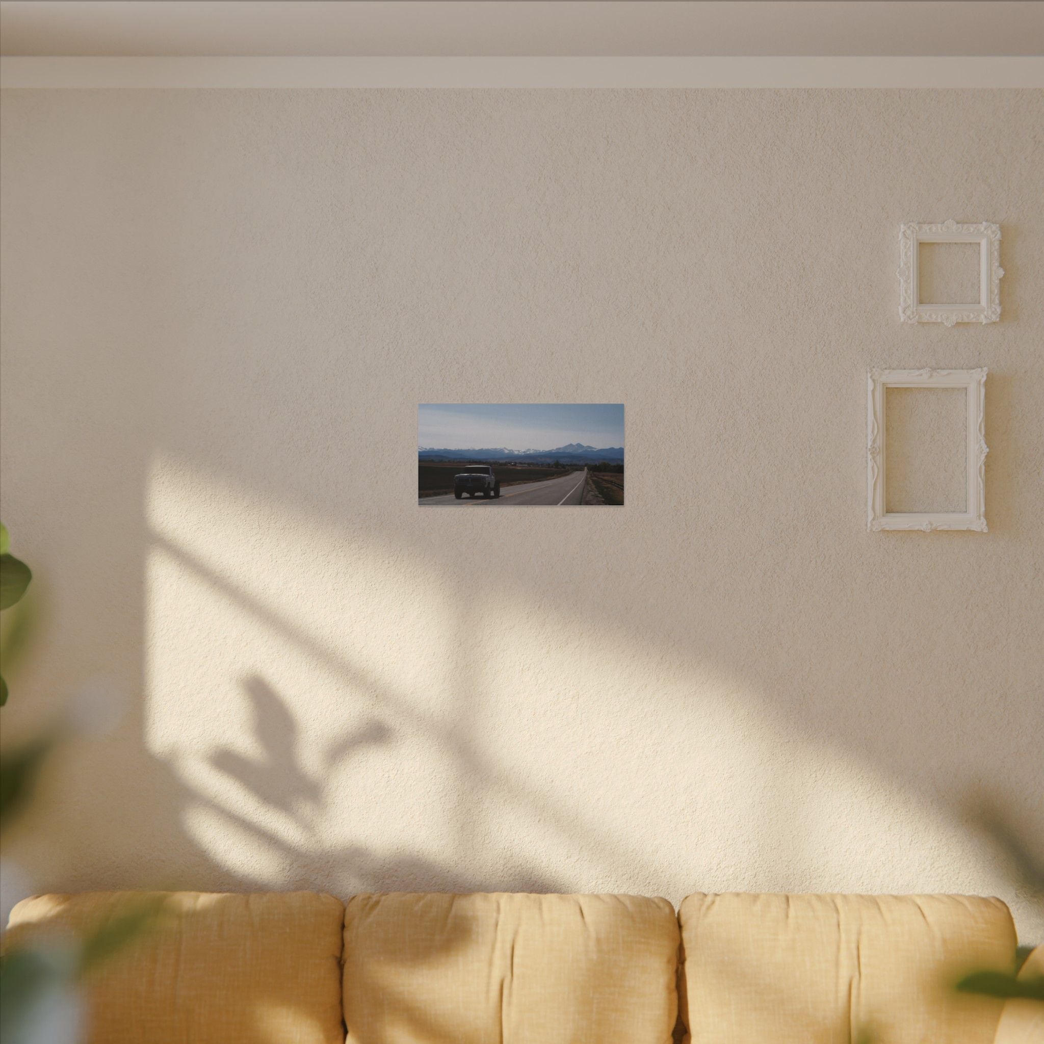All roads lead to the mountains — Longmont Colorado Wall Art