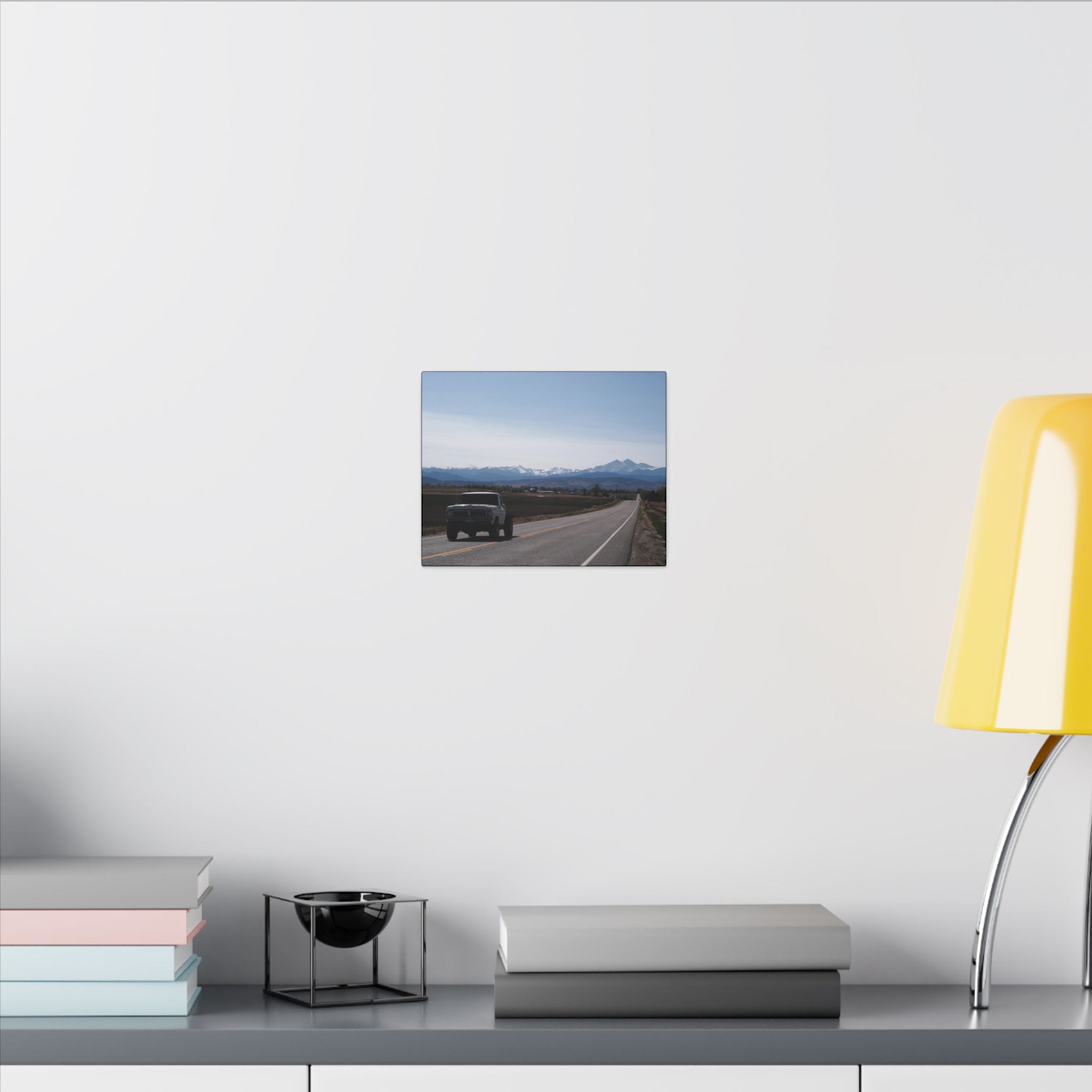 All roads lead to the mountains — Longmont Colorado Wall Art