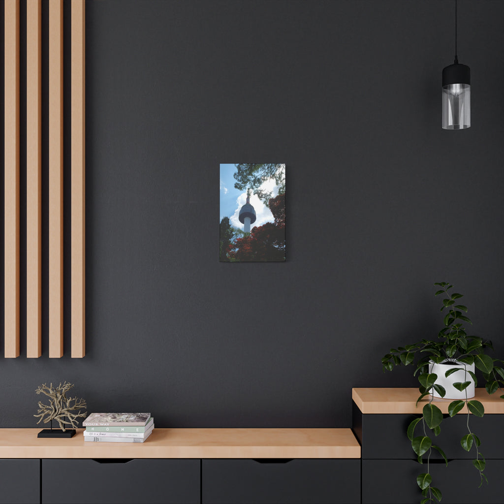 Seoul N Tower Canvas Print — Matte Stretched Wall Art