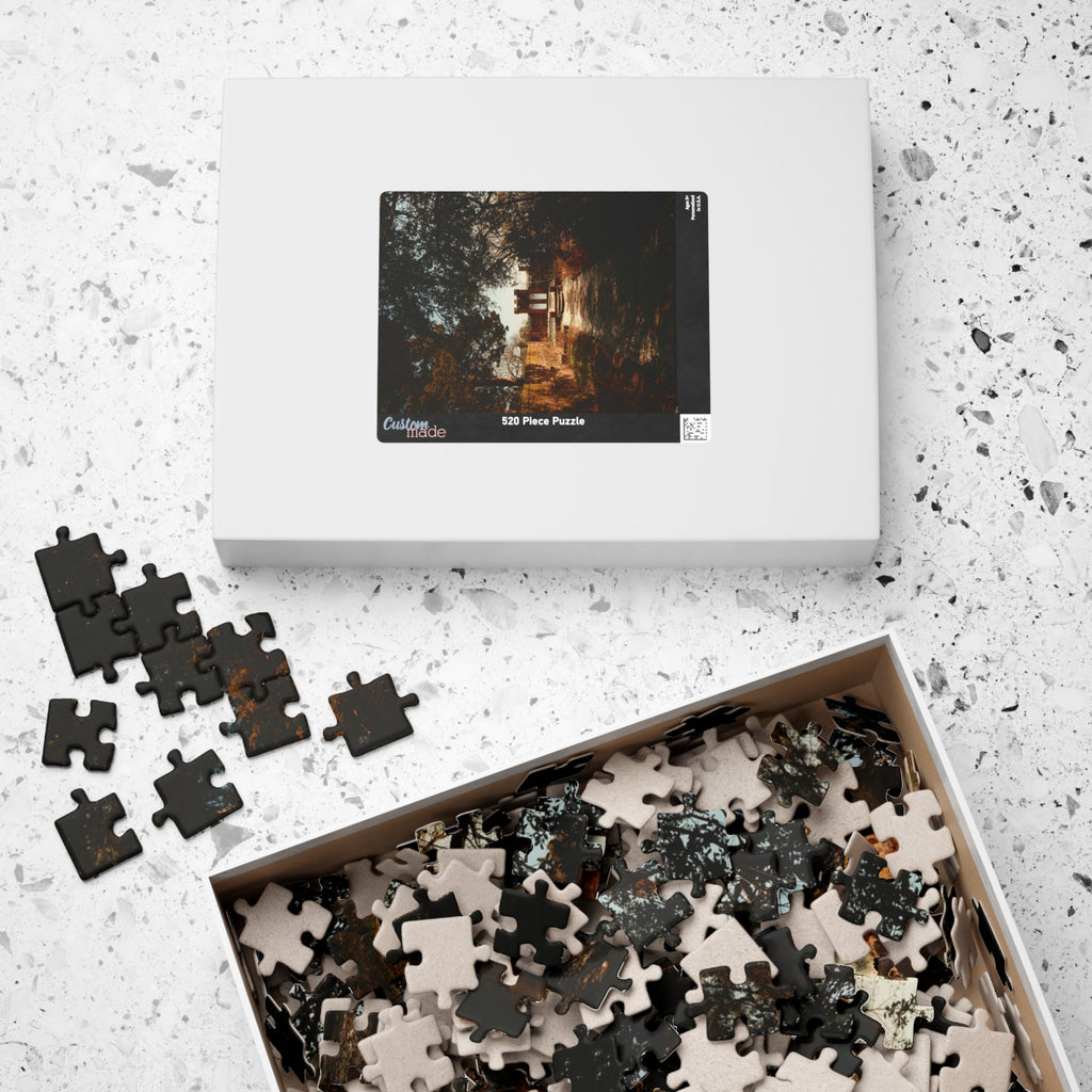Scenic Ruins Landscape Puzzle — 110/252/520/1014-Piece Jigsaw