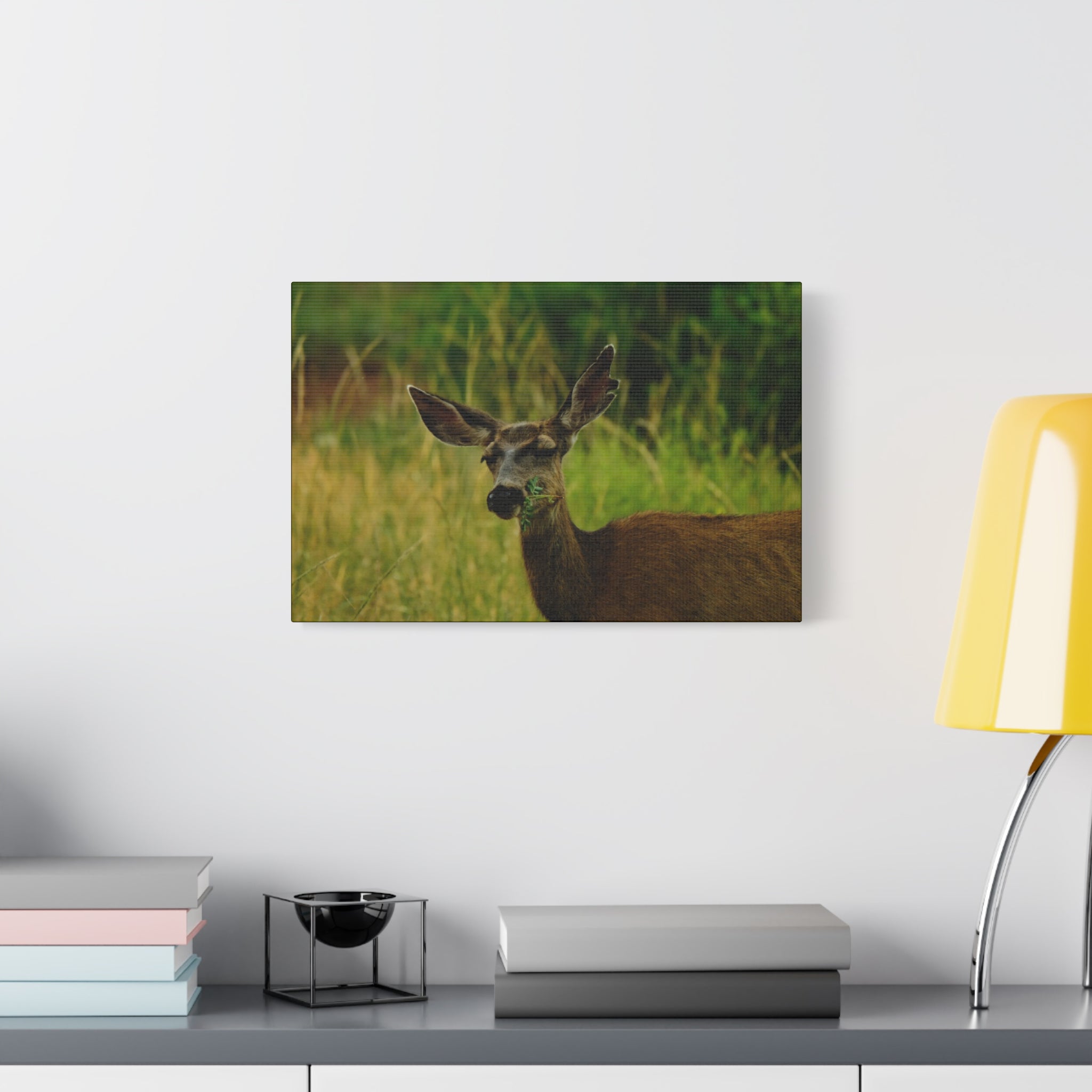 Doe Portrait Matte Canvas Wall Art