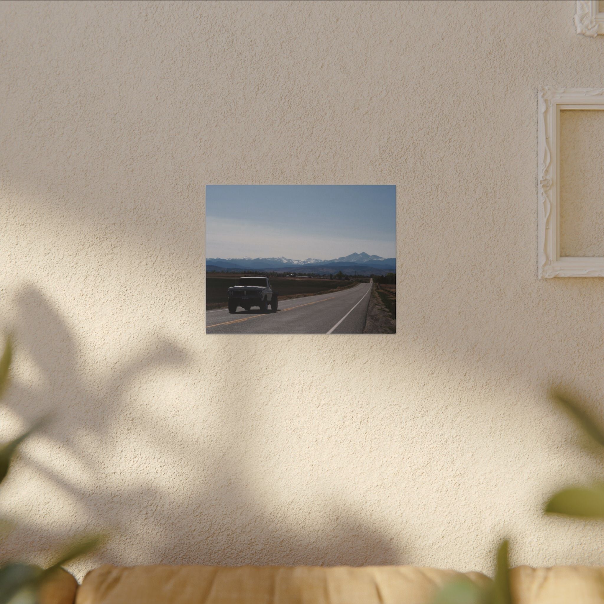 All roads lead to the mountains — Longmont Colorado Wall Art