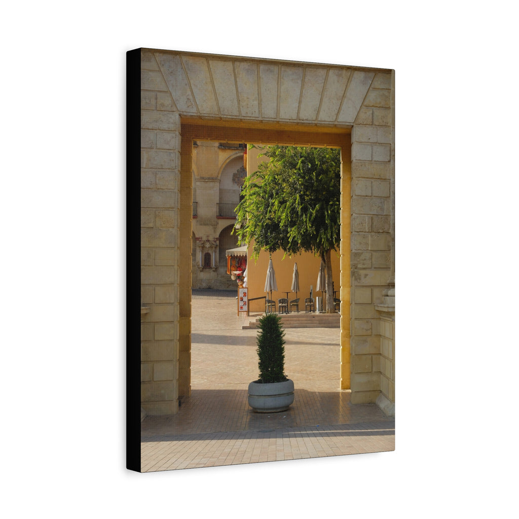 Spanish Archway Canvas Print — Stretched Matte Wall Art