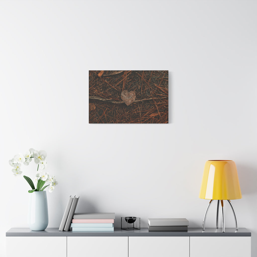 Love Your Forest Canvas Print – Rustic Nature Wall Art