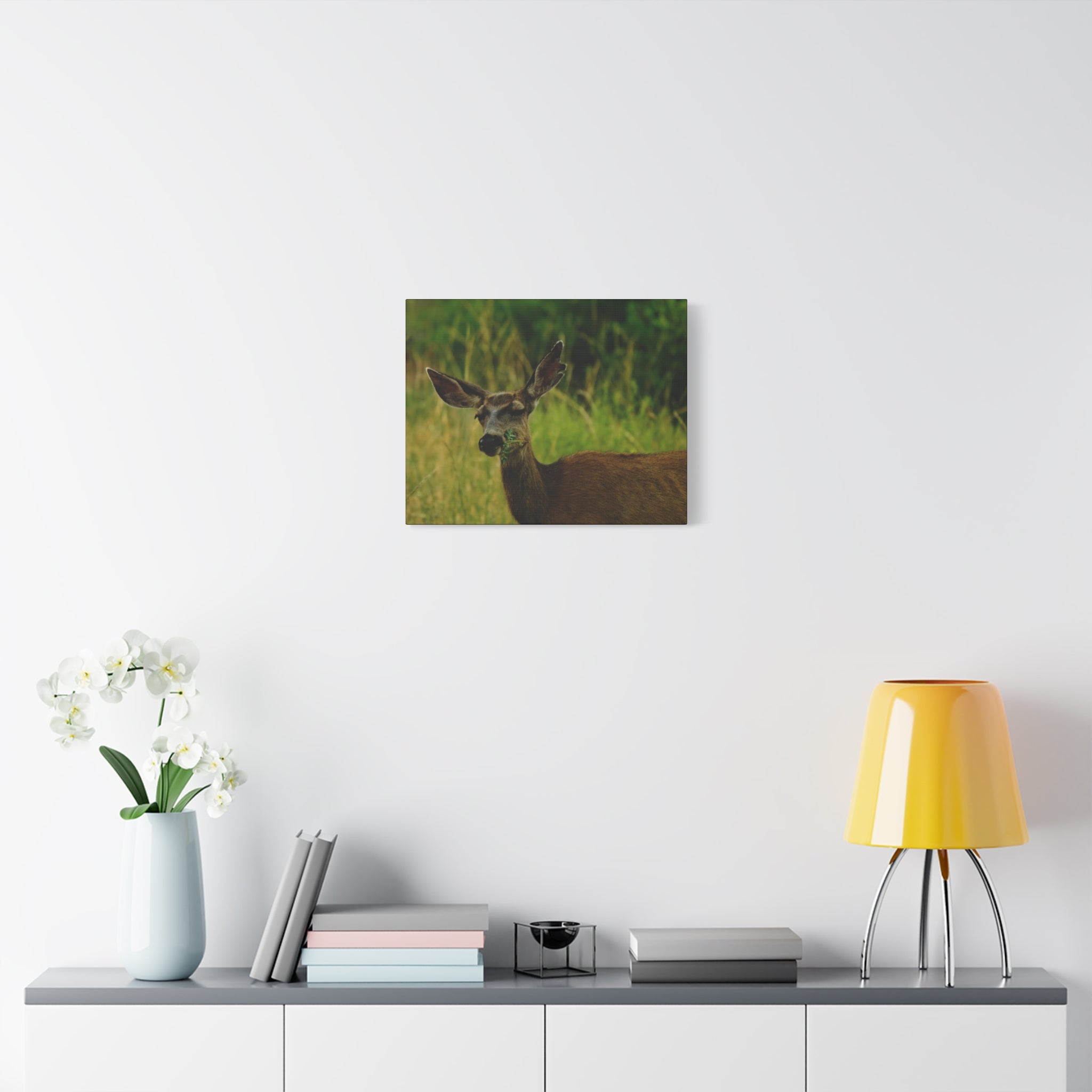 Doe Portrait Matte Canvas Wall Art