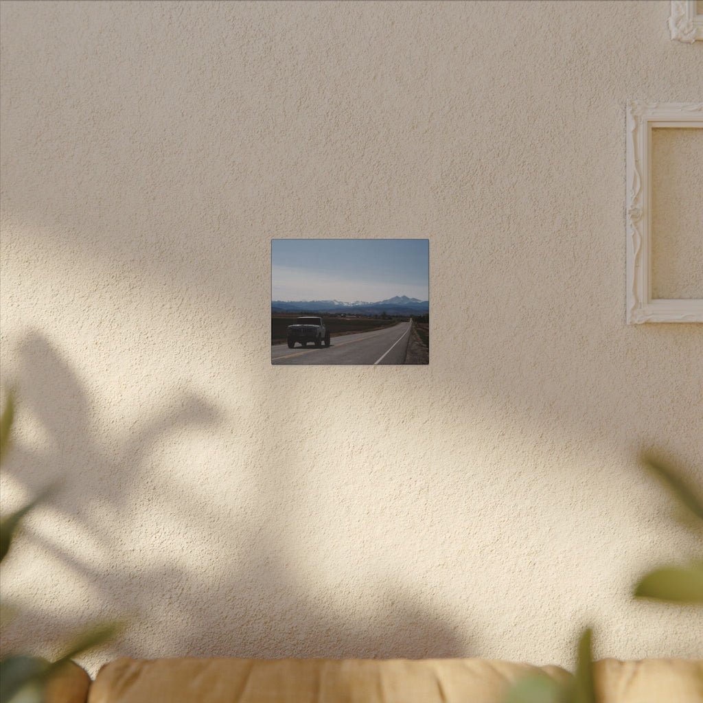 All roads lead to the mountains — Longmont Colorado Wall Art