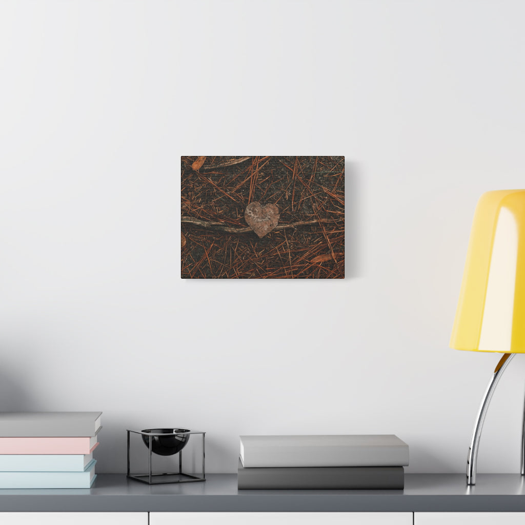 Love Your Forest Canvas Print – Rustic Nature Wall Art