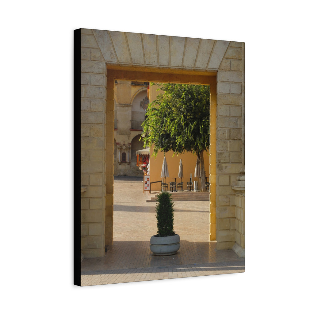 Spanish Archway Canvas Print — Stretched Matte Wall Art