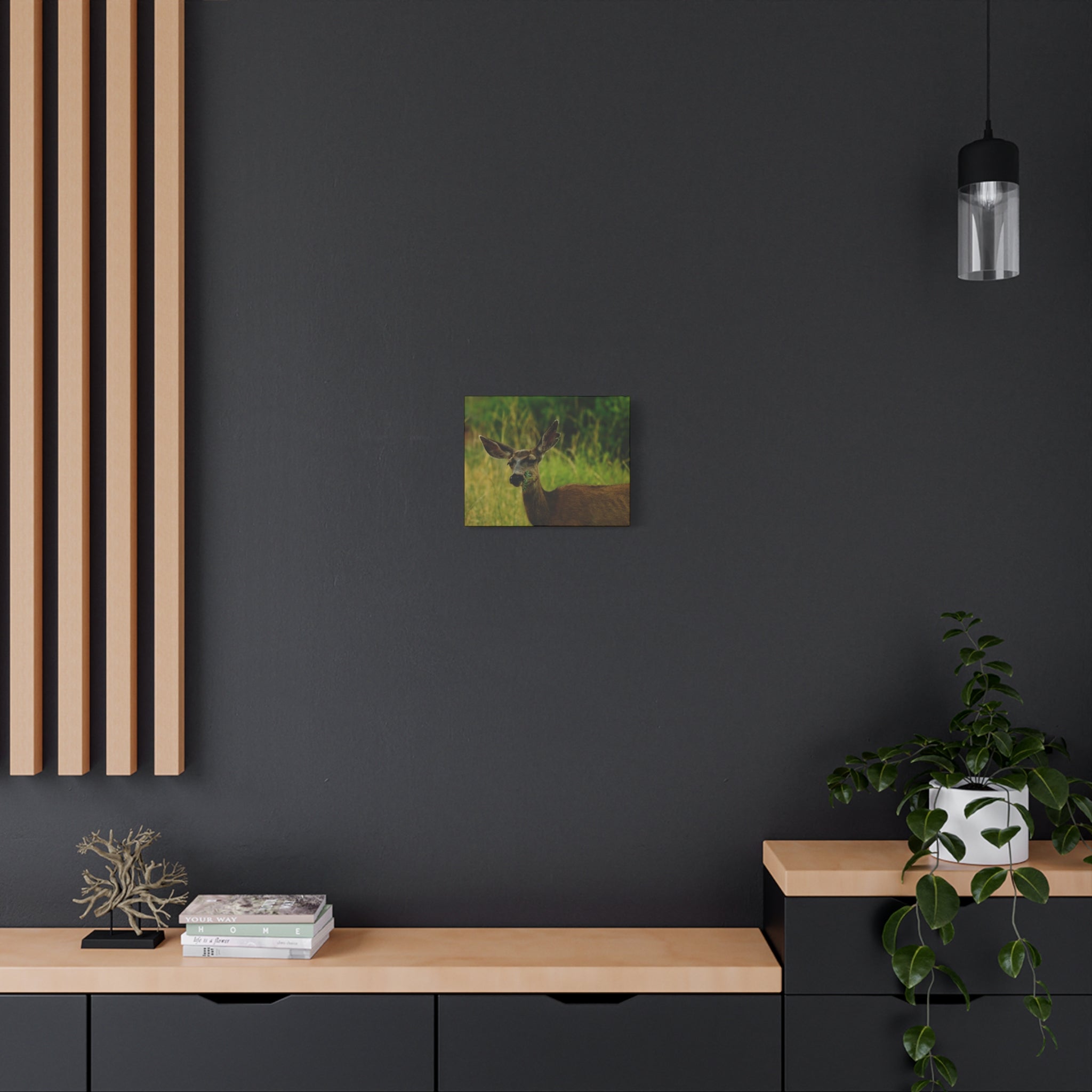 Doe Portrait Matte Canvas Wall Art