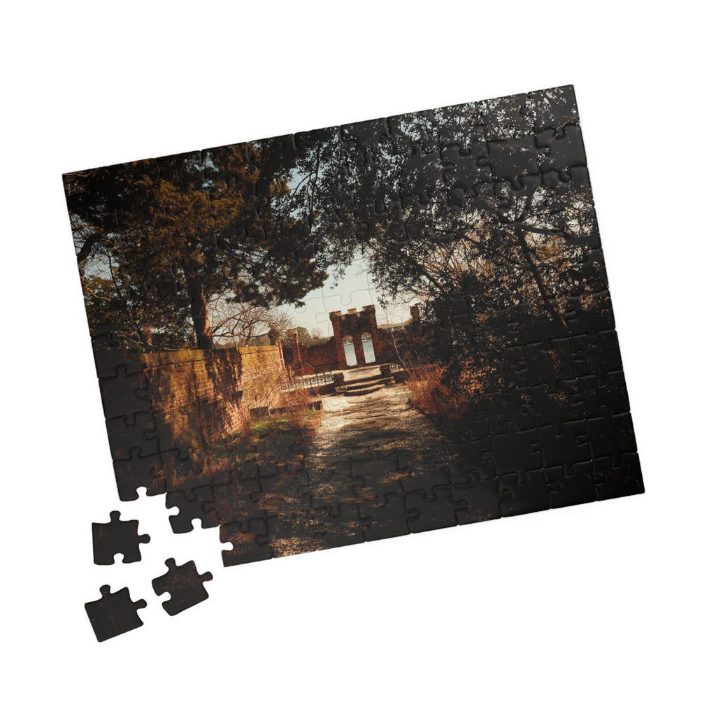 Scenic Ruins Landscape Puzzle — 110/252/520/1014-Piece Jigsaw