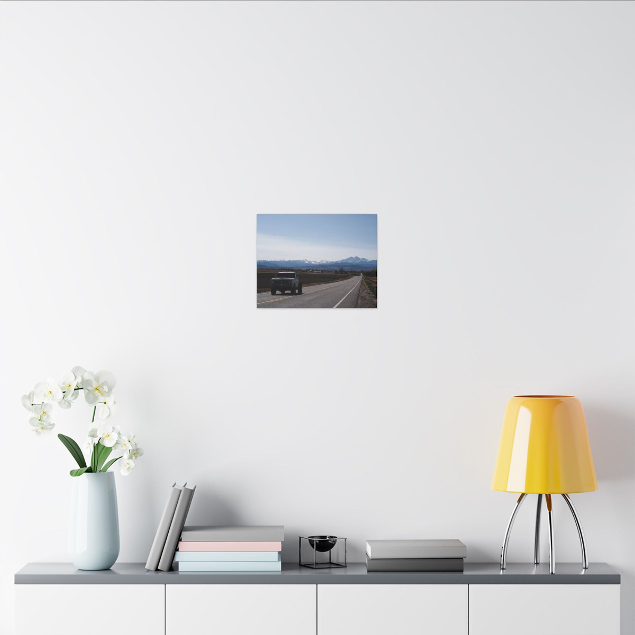All roads lead to the mountains — Longmont Colorado Wall Art