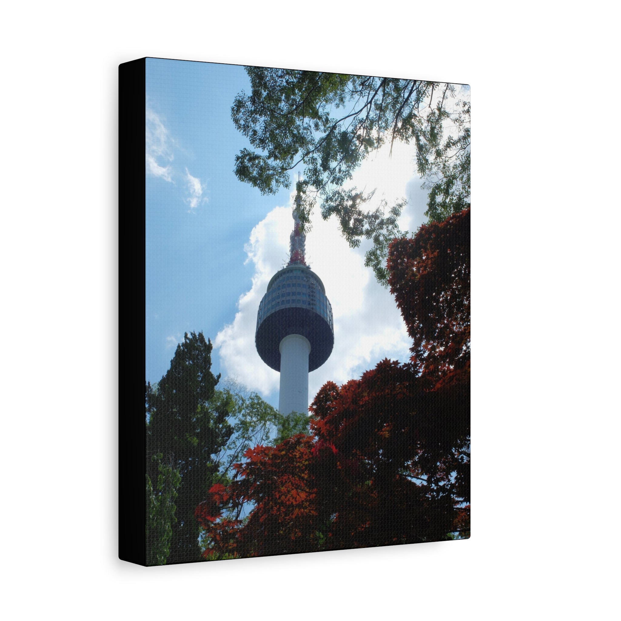 Seoul N Tower Canvas Print — Matte Stretched Wall Art