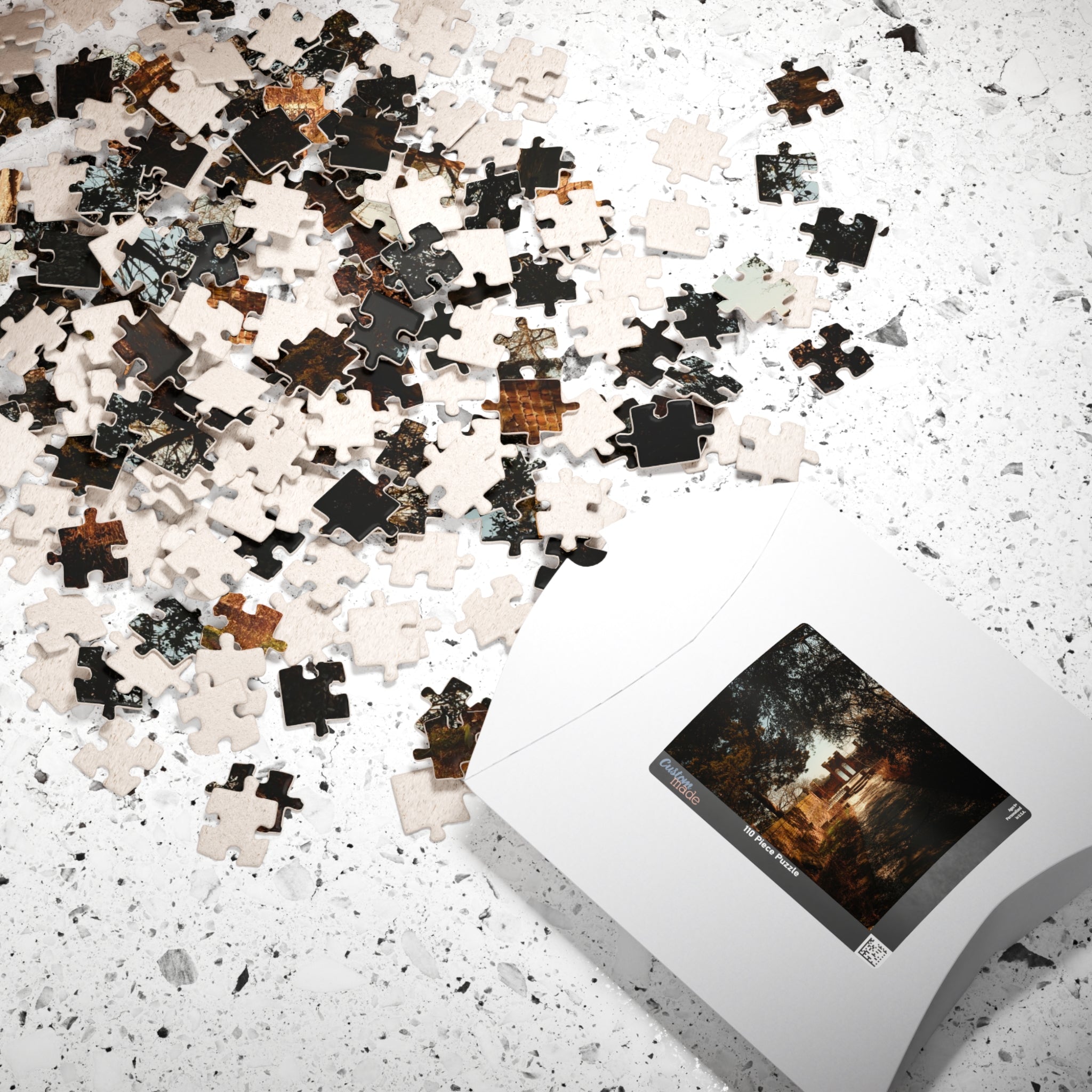 Scenic Ruins Landscape Puzzle — 110/252/520/1014-Piece Jigsaw