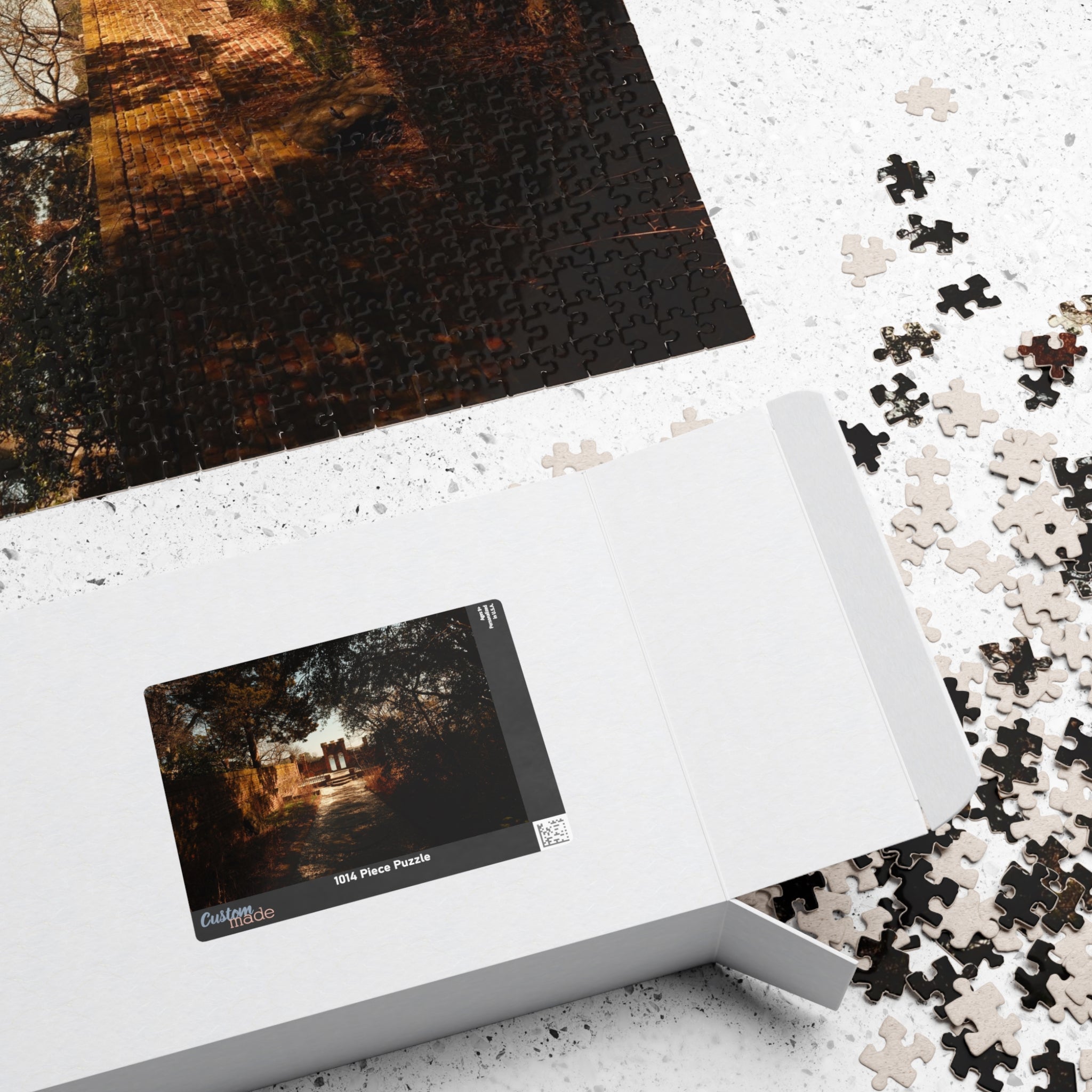 Scenic Ruins Landscape Puzzle — 110/252/520/1014-Piece Jigsaw