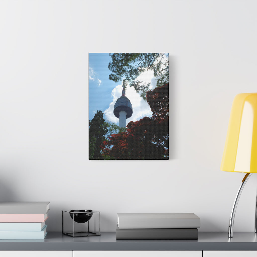 Seoul N Tower Canvas Print — Matte Stretched Wall Art