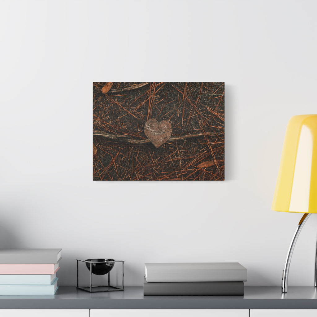 Love Your Forest Canvas Print – Rustic Nature Wall Art