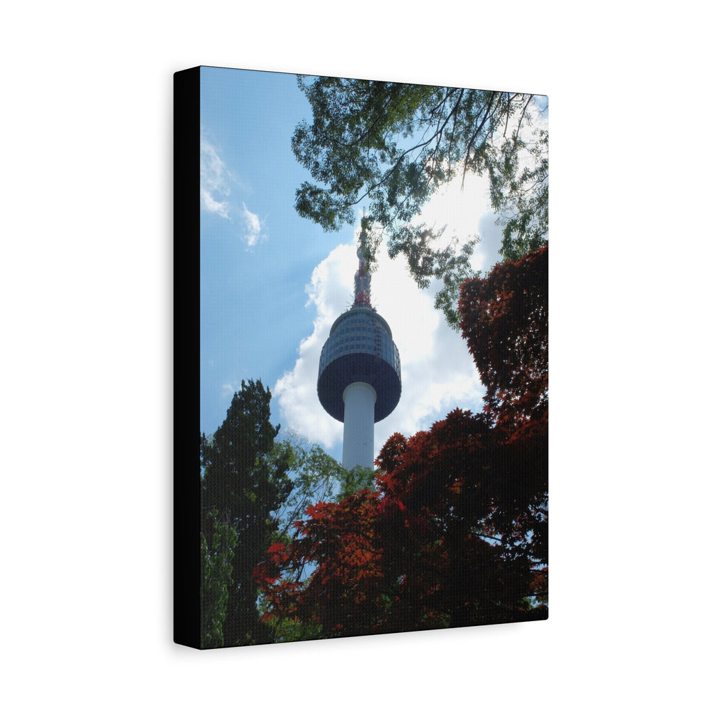Seoul N Tower Canvas Print — Matte Stretched Wall Art