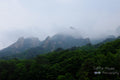Fog Cloaked Mountain peaks